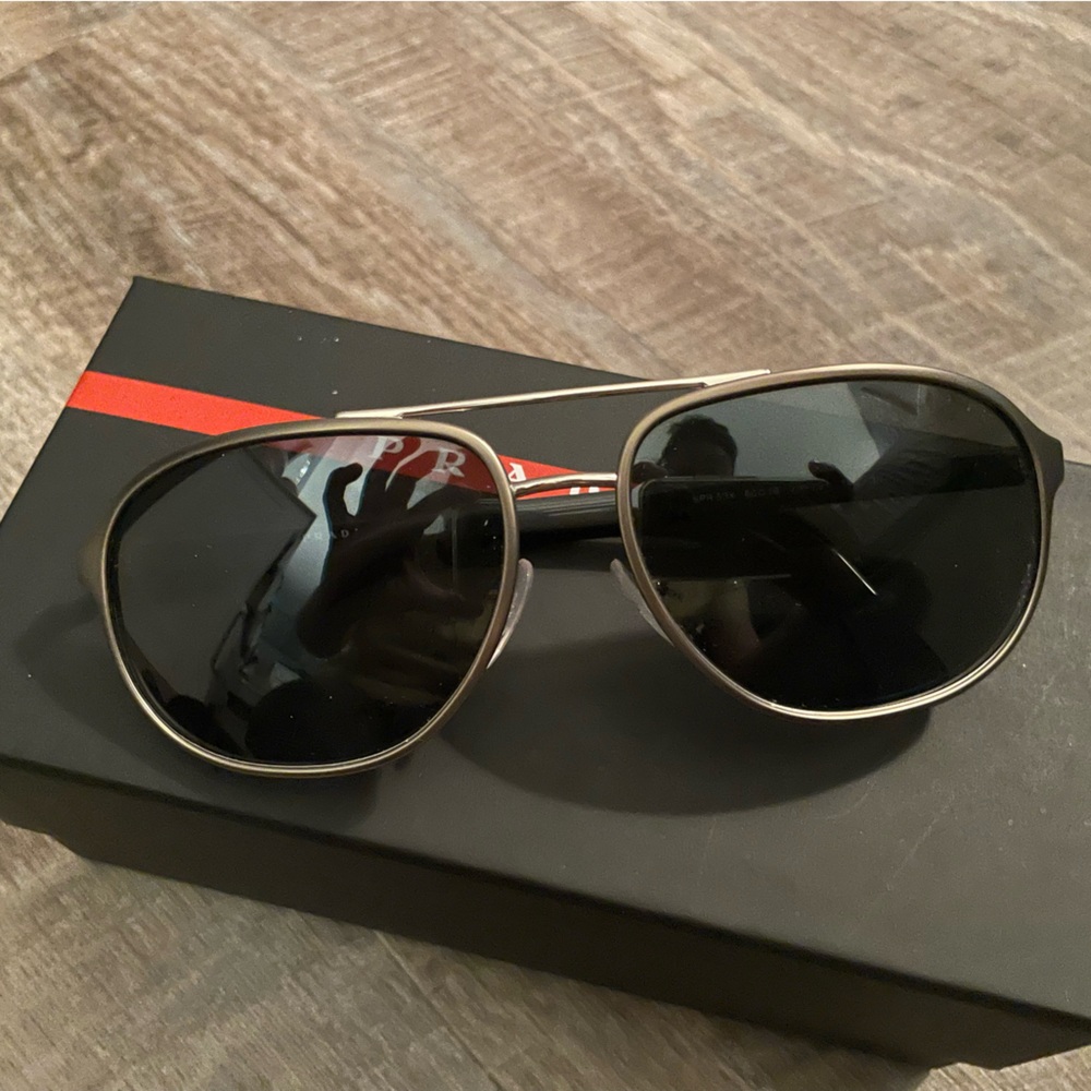 Prada Mens aviator sunglasses